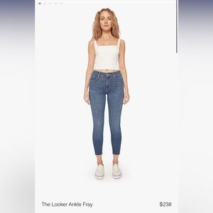 MOTHER DENIM ✨ mid wash size 28